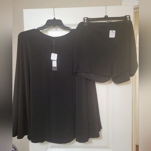 Fashion Nova Black Matching Set